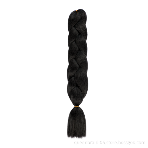 Color gigante extension de cabello trenzado hembra gigante trenzado crochet pelo de alta temperatura pelo trenzado sintetico